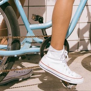 White High top converse